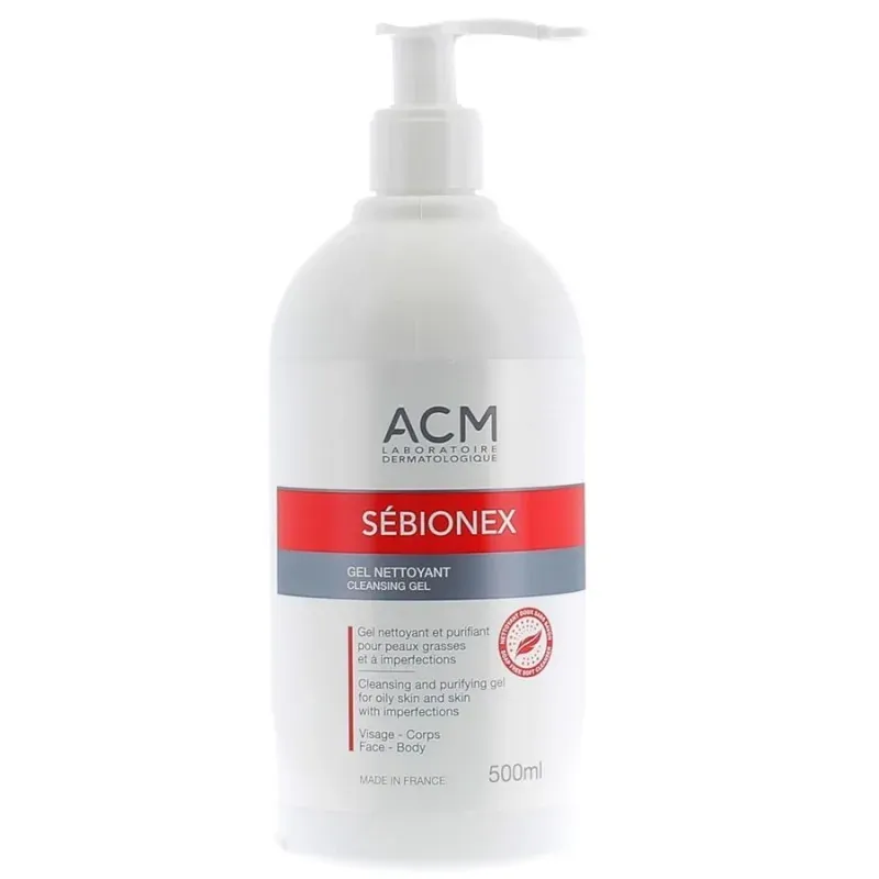 ACM SÉBIONEX GEL NETTOYANT PEAUX GRASSES ET À IMPERFECTIONS 500 ML