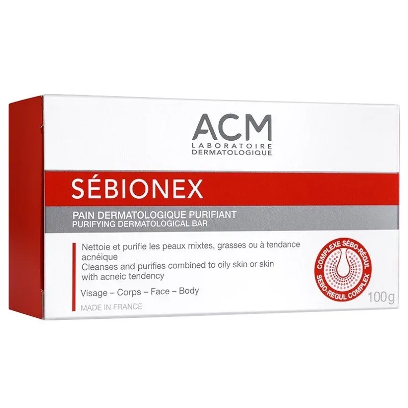 ACM SÉBIONEX PAIN DERMATOLOGIQUE PURIFIANT