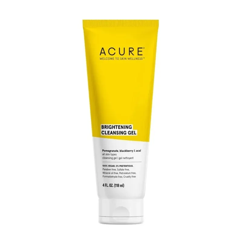 ACURE BRIGHTENING CLEANSING GEL 118ml                                                 