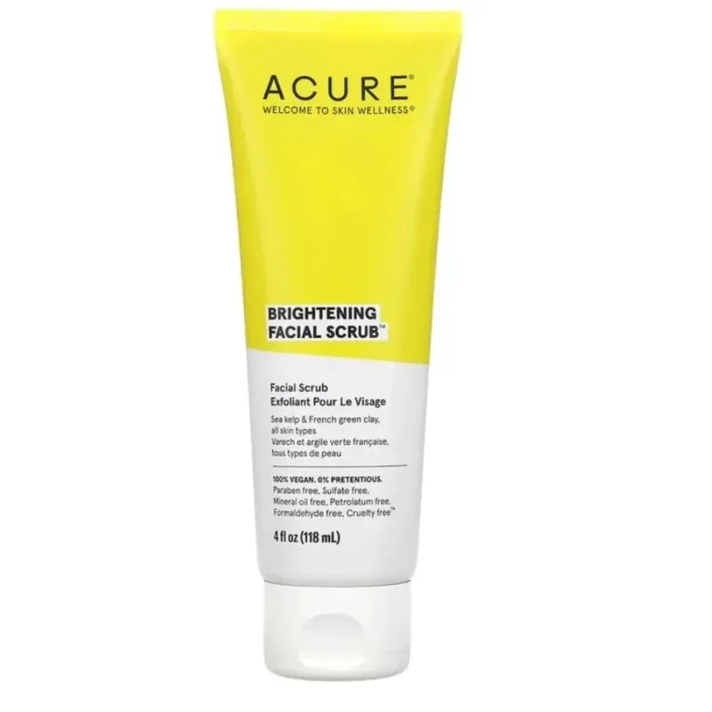 Acure Brightening Facial Scrub 118ml