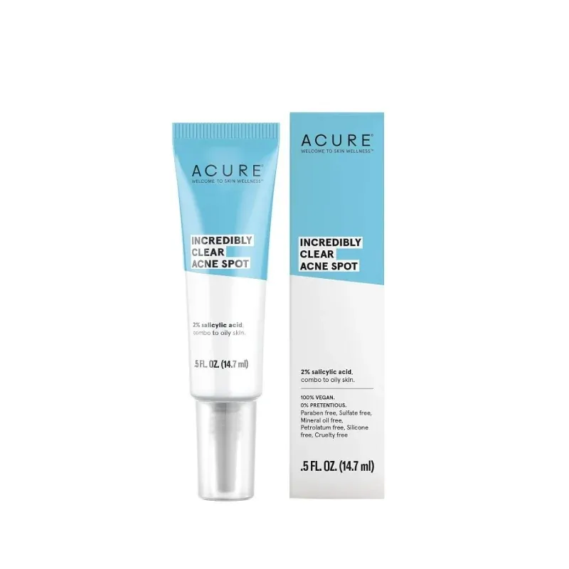 Acure Incredibly Clear Acne Spot 15ml                                                  