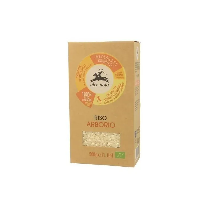 ALCE NERO RIZ ARBORIO BLANC 50G