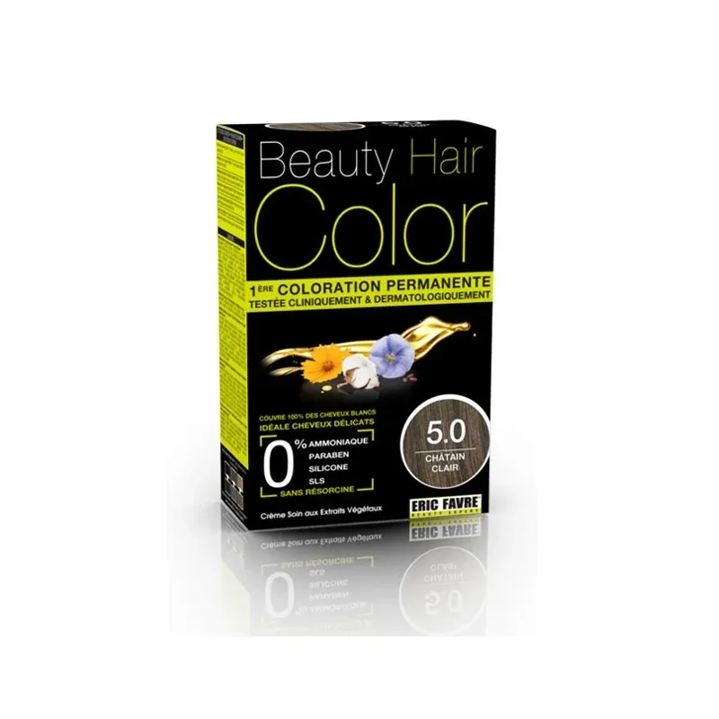 BEAUTY HAIR COLOR Châtain Clair 5.0 - 160ml