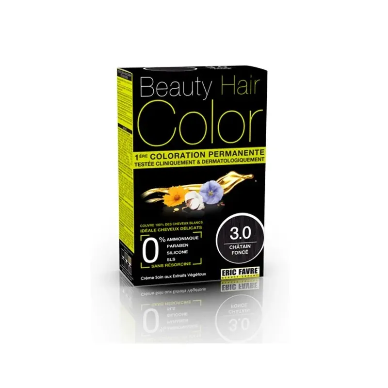 BEAUTY HAIR COLOR Châtain Foncé 3.0 - 160ml