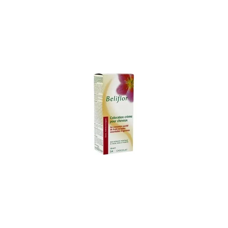 Beliflor UNIDOSE N° 34 COULEUR GOURMANDE CHOCOLAT120ml