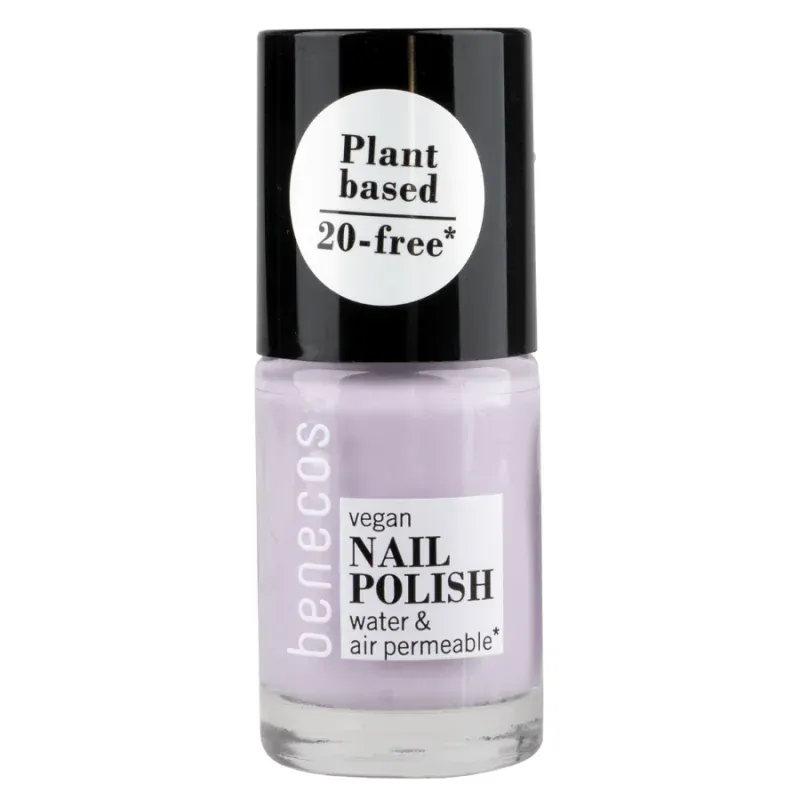 BENECOS NAIL POLISH - LOVELY LAVENDER - PERMÉABLE À L'EAU ET À L'OXYGÈNE 5ML