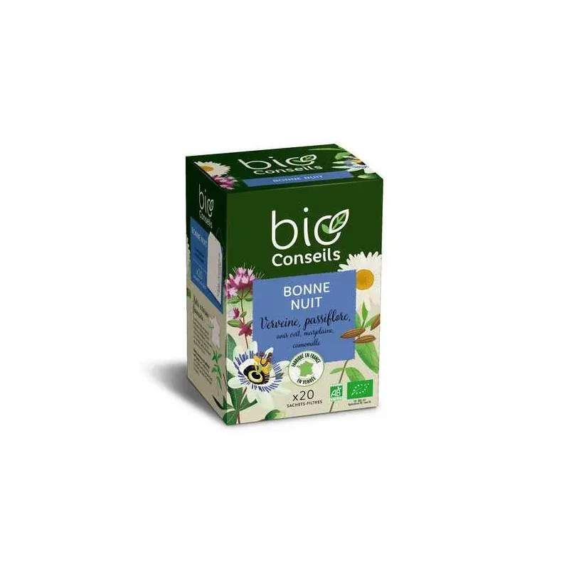 Bio Conseils Infusion bonne nuit Bio 20 sachets