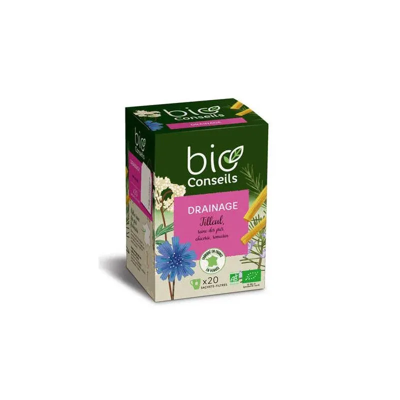 Bio Conseils Infusion drainage Bio 20 sachets