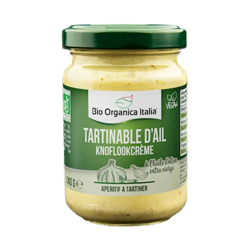 BIO ORGANICA TARTINADE À L'AIL DEMETER 140G