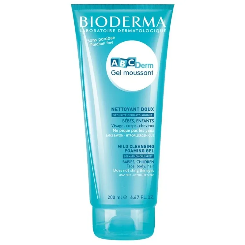 BIODERMA ABCDERM GEL MOUSSANT DOUX 200 ML