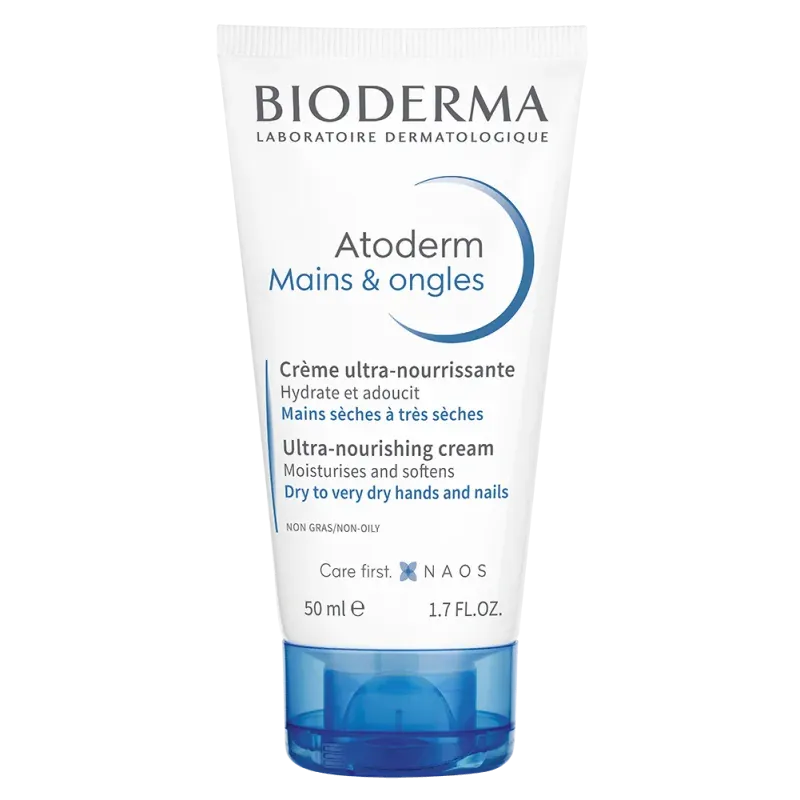 BIODERMA ATODERM MAINS & ONGLES CRÈME ULTRA NOURRISSANTE 50 ML