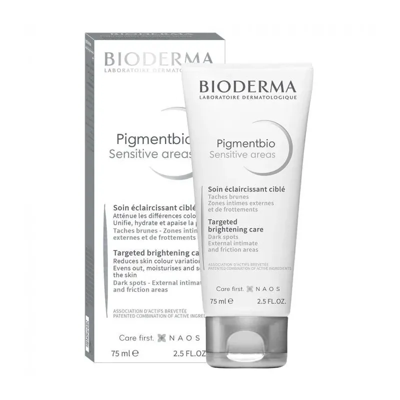 BIODERMA PIGMENTBIO SENSITIVE AREAS 7 SOIN ÉCLAIRCISSANT CIBLÉ 75ML