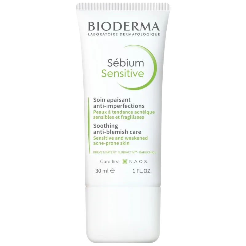 BIODERMA SEBIUM SENSITIVE SOIN APAISANT ANTI IMPERFECTION 30 ML