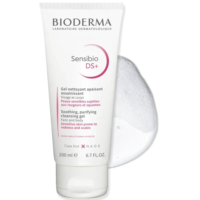 BIODERMA SENSIBIO DS+ GEL NETTOYANT APAISANT 200ml Visage Et Corps