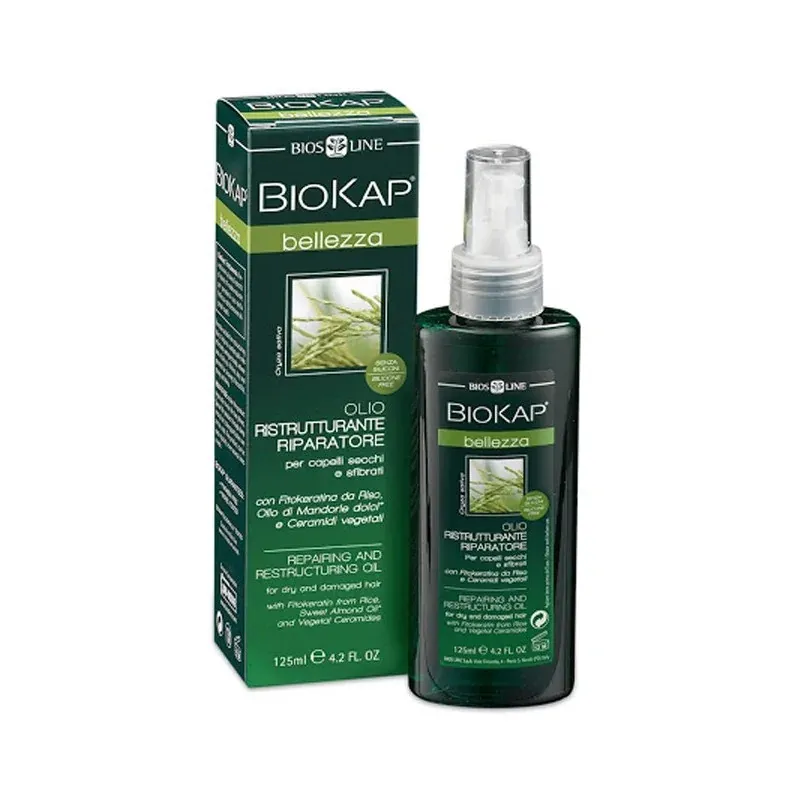 Biokap Huile nourrissante et réparatrice Cheveux secs – 125 ml