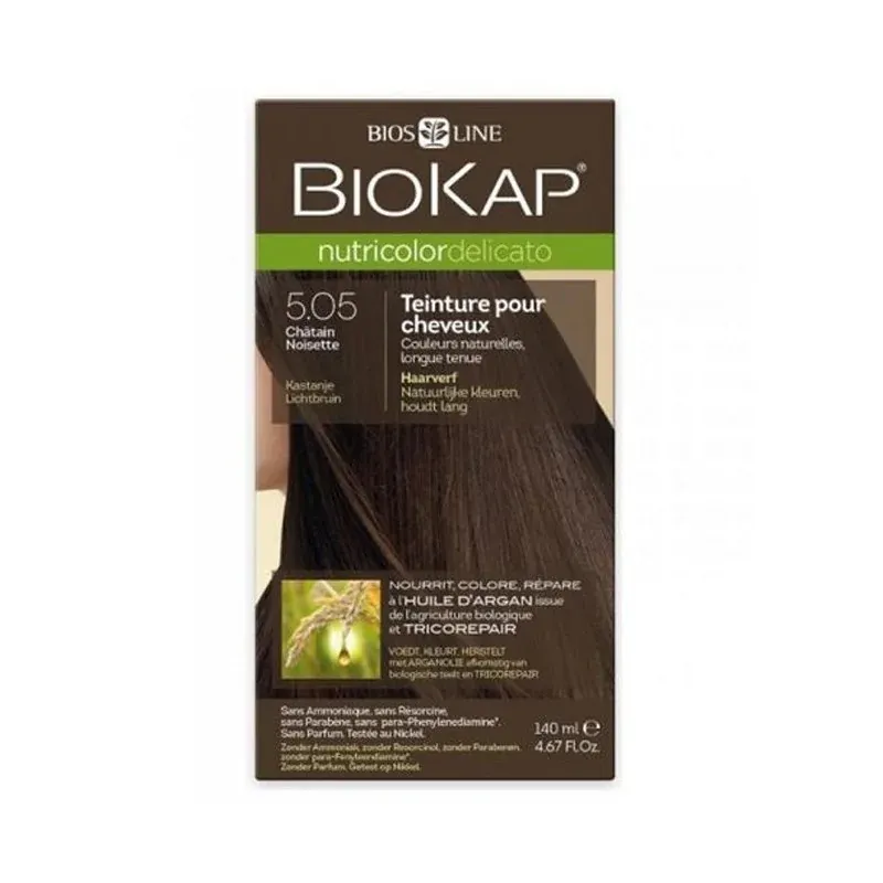 Biokap Nutricolor Delicato 5.05 Châtain noisette