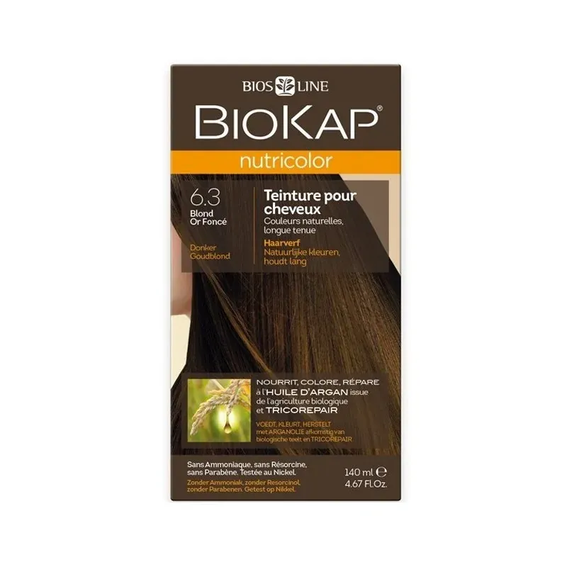 Biokap Nutricolor 6.3 Blond or foncé