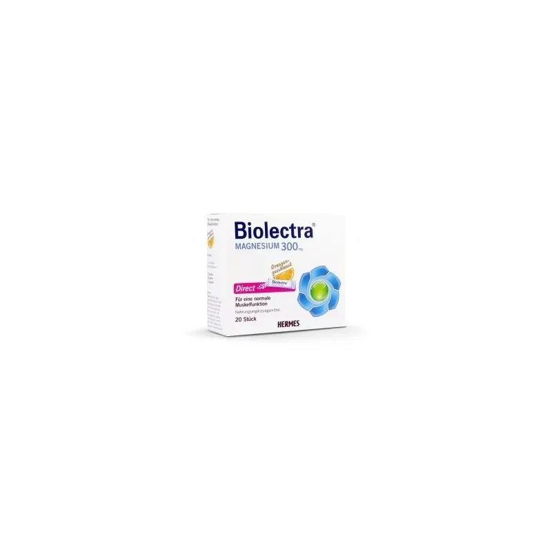 BIOLECTRA DIRECT MAGNESIUM 300MG/20SACHETS