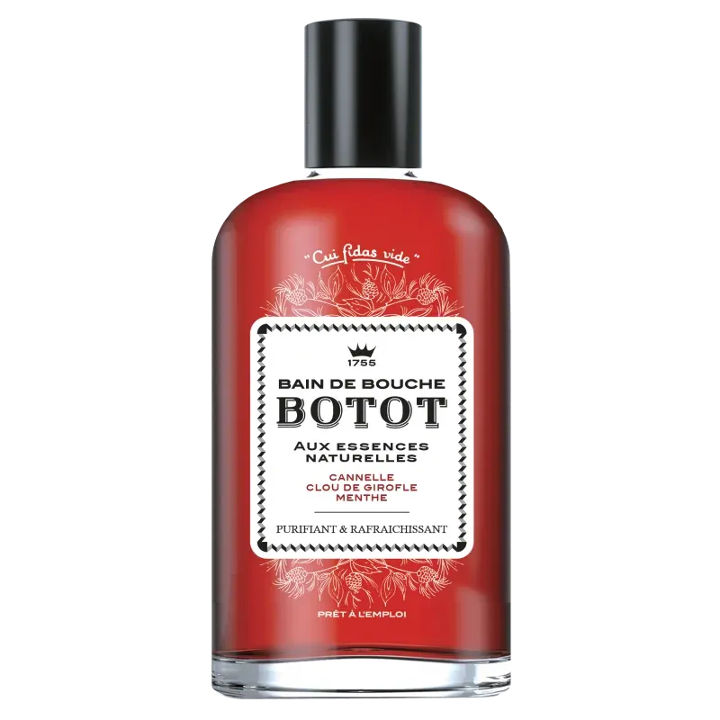 BOTOT BAIN DE BOUCHE CANNELLE CLOU DE GIROFLE MENTHE 250 ML