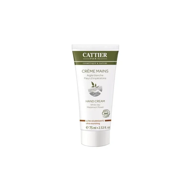 Cattier CRÈME MAINS ULTRA-NOURRISSANTE 75ml