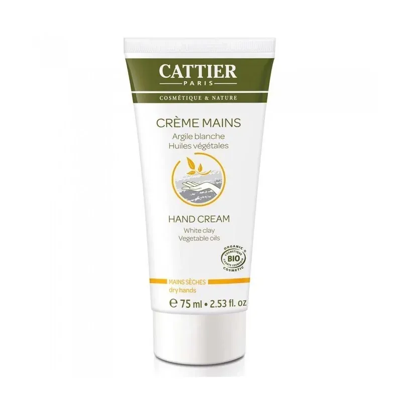 CATTIER CREME MAINS SECHES 75ML