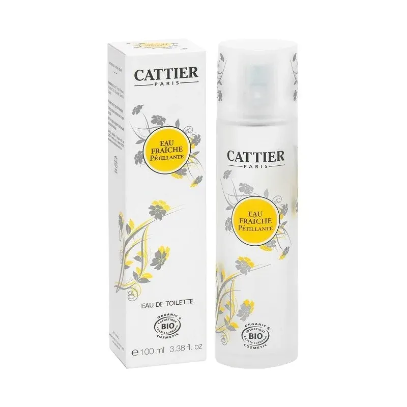 Cattier EAU FRAICHE PETILLANTE - VAPORISATEUR 100ml