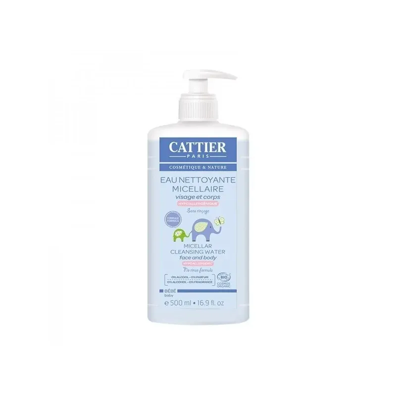 Cattier EAU NETTOYANTE MICELLAIRE 500ml