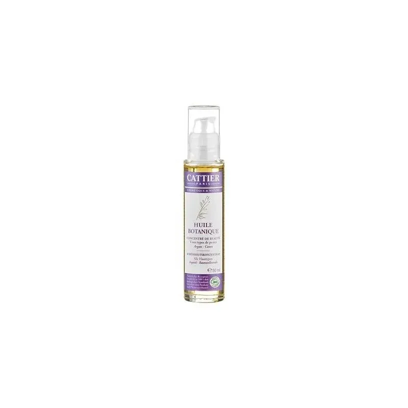 CATTIER HUILE BOTANIQUE - CONCENTRE DE BEAUTE 50ML