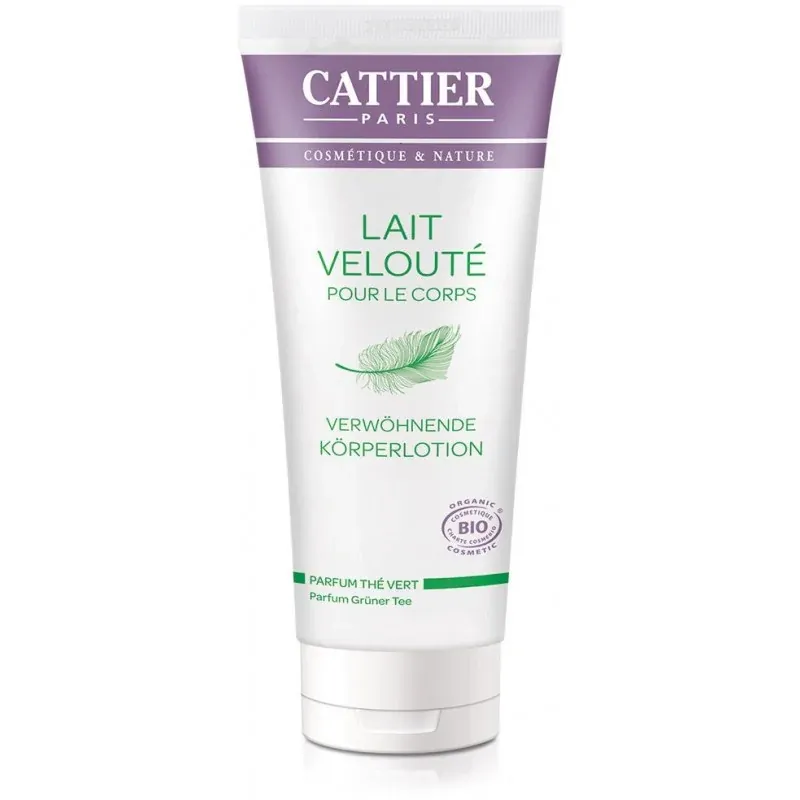 Cattier LAIT VELOUTE POUR LE CORPS-parfum THE VERT 200ml