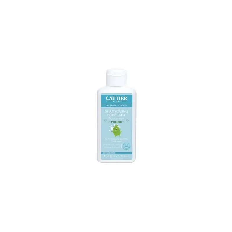 Cattier SHAMPOOING DEMELANT - POMME - NE PIQUE PAS LES YEUX 200ml