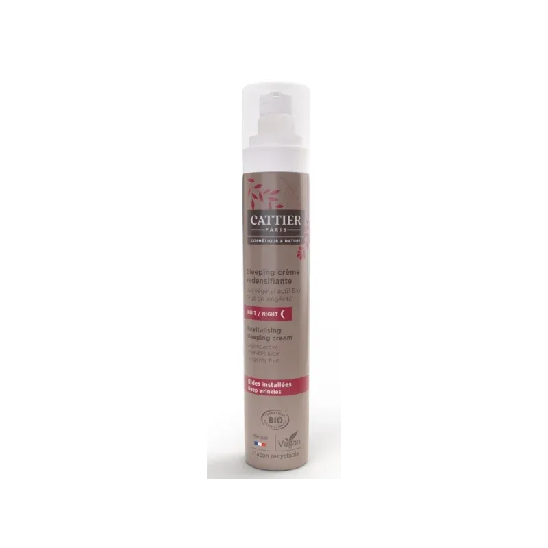 Cattier Sleeping crème redensifiante Parenthèse bucolique 50 ml