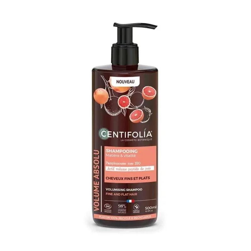 CENTIFOLIA SHAMPOOING CHEVEUX FINS ET PLATS 500 ML