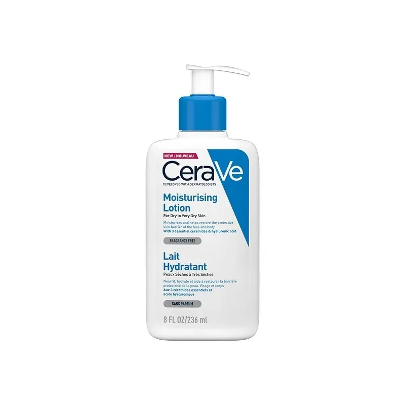 CERAVE LAIT HYDRATANT PEAUX SÈCHES A TRÈS SÈCHES 236ML