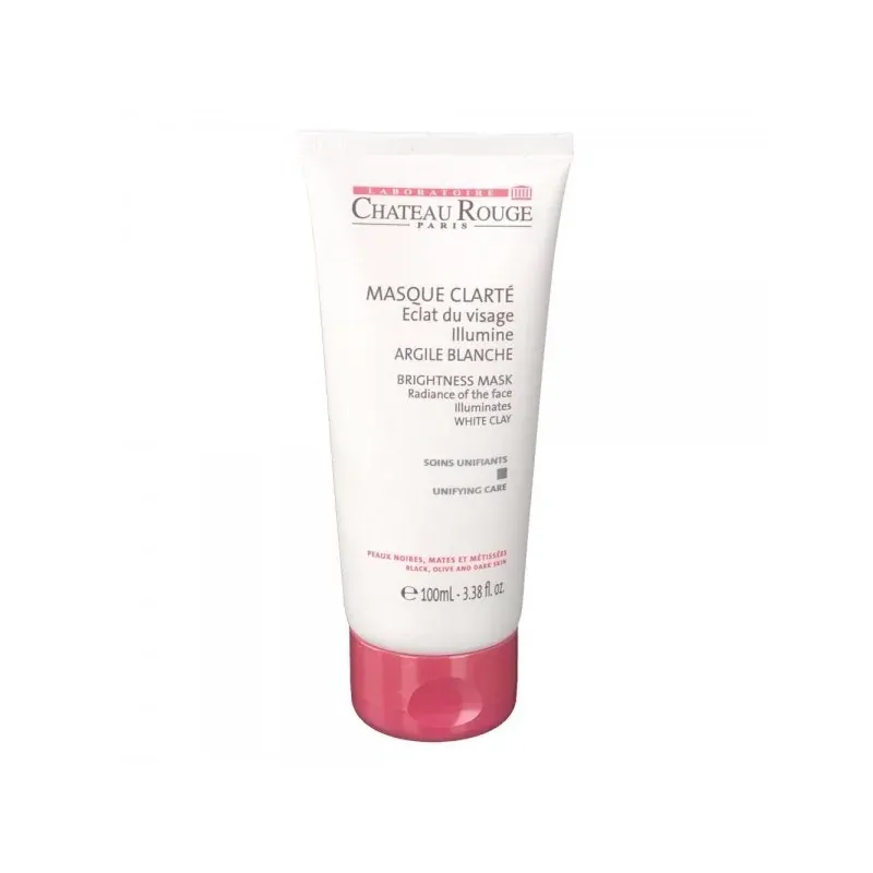 Chateau rouge masque clarte a l argile blanche 100ml