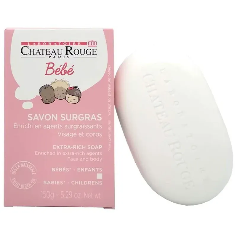 CHÂTEAU ROUGE SAVON SURGRAS BEBE 150GR