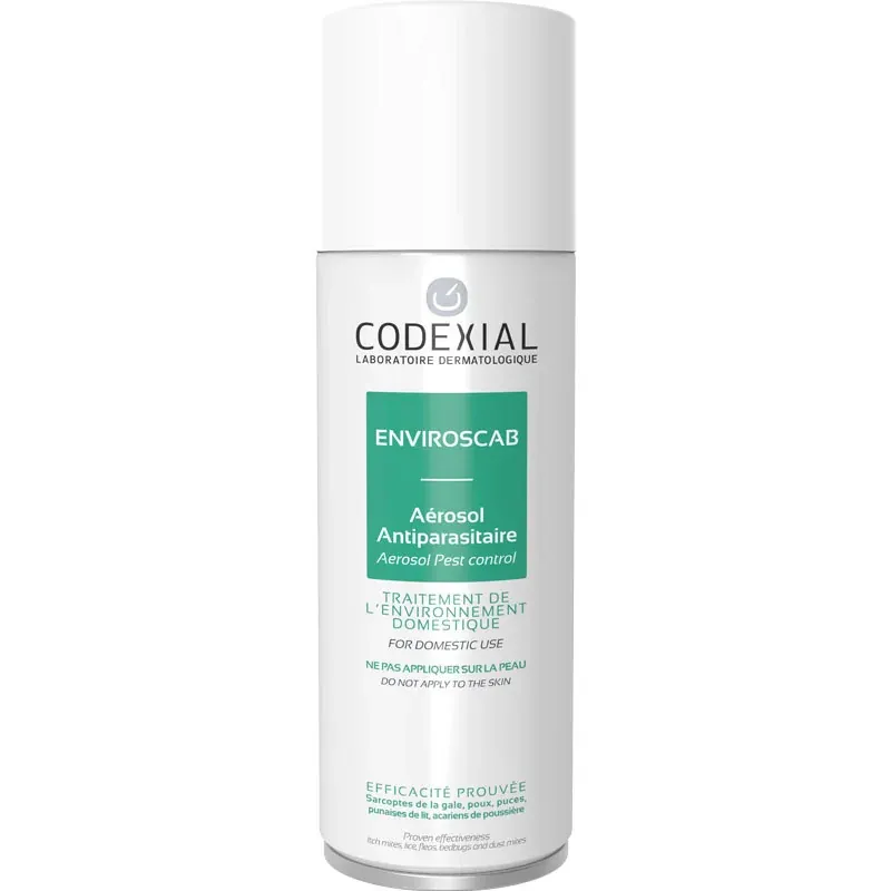 CODEXIAL Enviroscab Aérosol Antiparasitaire 200ml