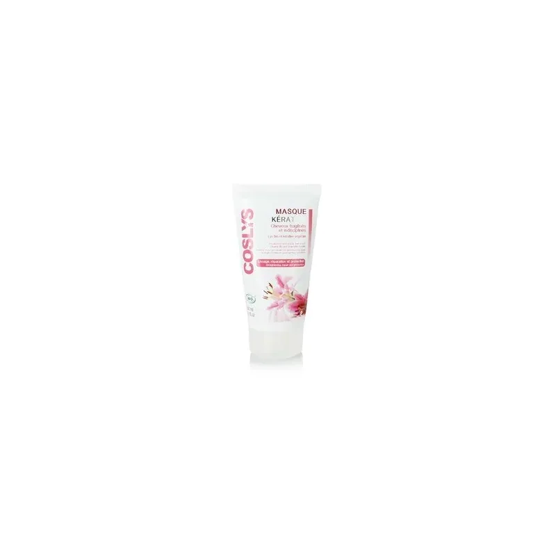 coslys masque keratine cheveux fragilises et indisciplines (150ml)