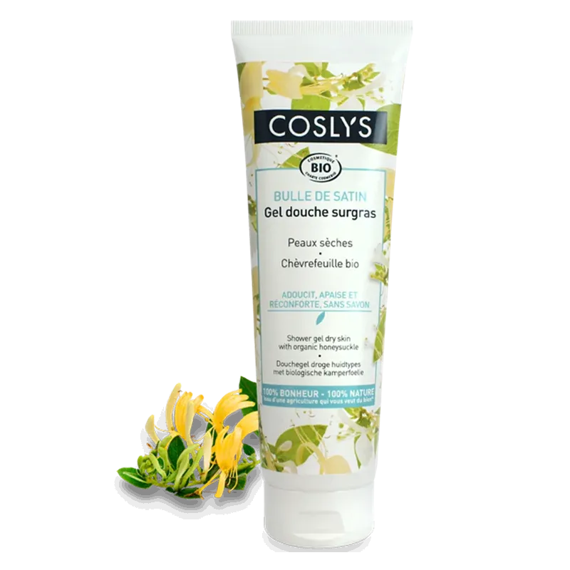 COSLYS Gel Douche Bio Peaux Sèches 250Ml