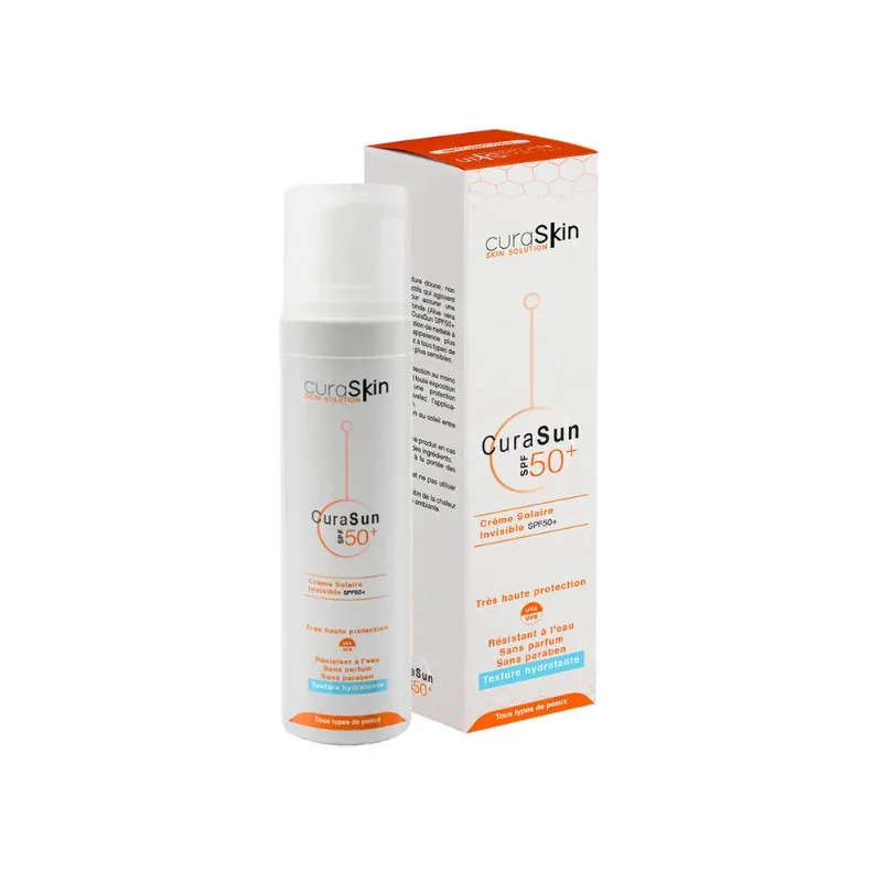 Curaskin Curasun Ecran Invisible Spf50+ 50ml