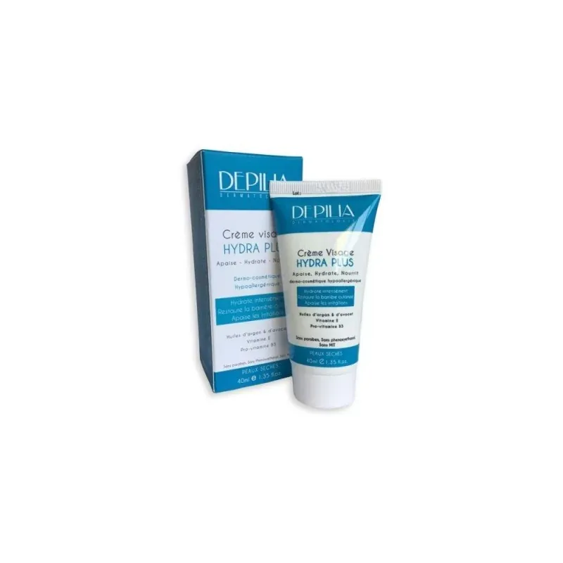 Depilia Creme Visage Hydra Plus 50ml