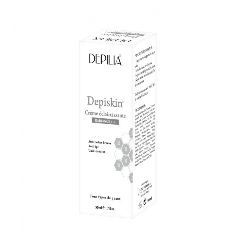 Depilia Depiskin Creme Eclaircissant Radiance 50ml