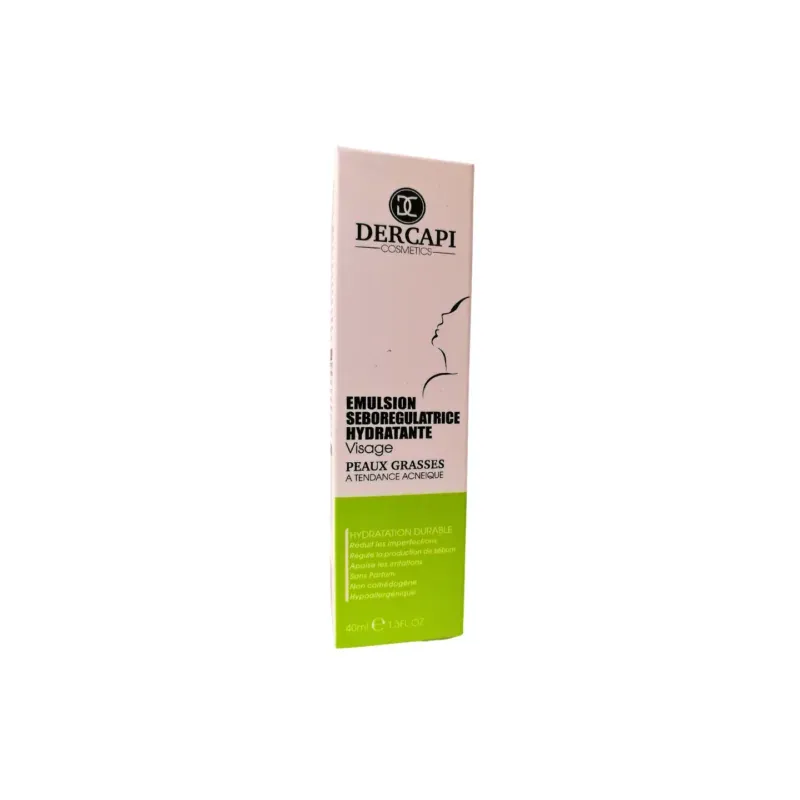 Dercapi Emulsion Seboregulatrice Peaux Grasses 40ml                                    