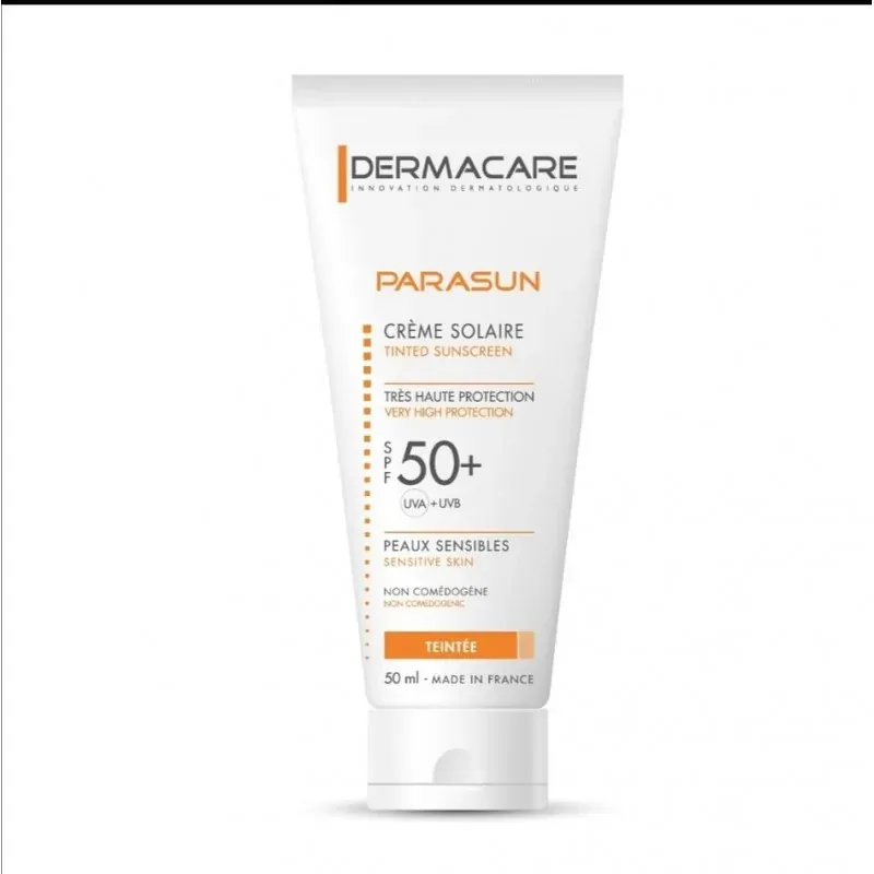 DERMACARE PARASUN Crème Solaire SPF 50+ Teintée 50 ml