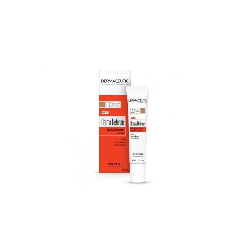 DERMACEUTIC DERMA DÉFENSE DD MEDIUM SHADE SPF50 CRÈME DE JOUR 40ML