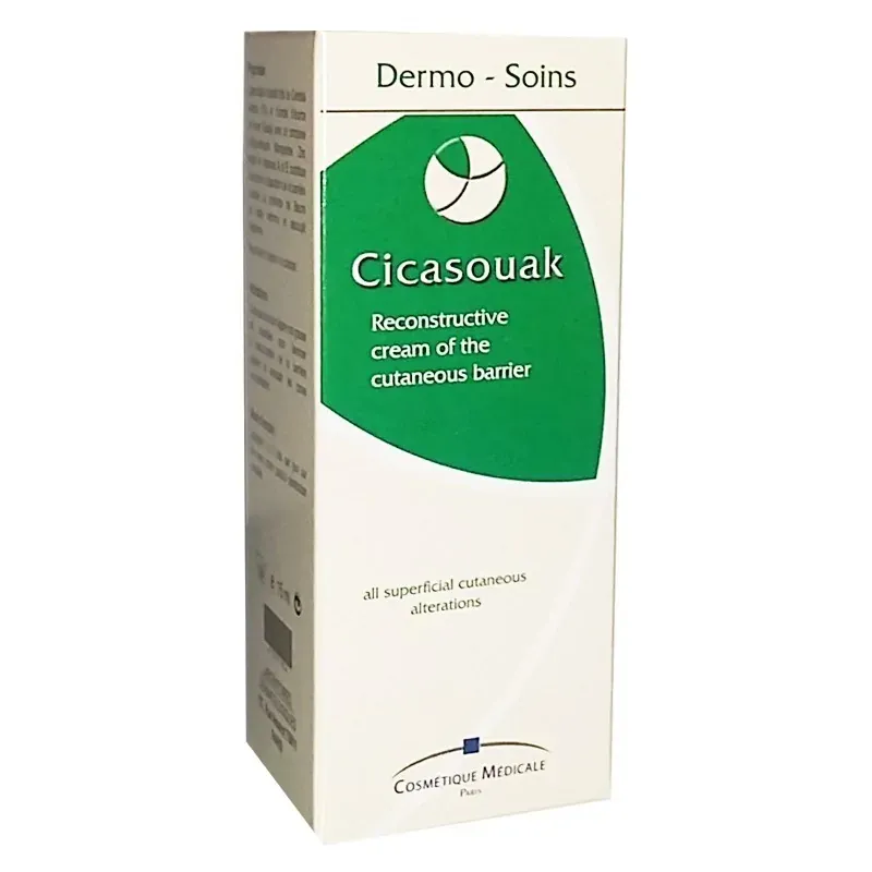 DERMO SOINS DERMO SOINS CICASOUAK CRÈME RÉPARATRICE ET RESTRUCTURANTE DE LA BARRIÈRE CUTANÉE