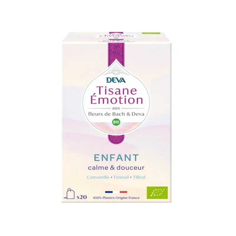 DEVA Tisane Emotion Enfant Calme & Douceur 20 Sachets