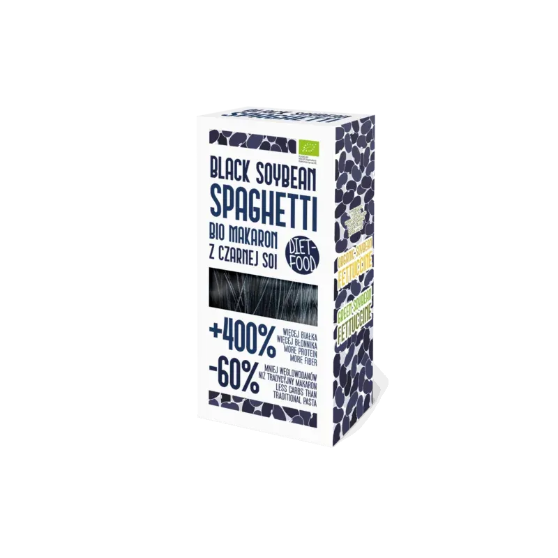 DIET FOOD SPAGHETTI DE SOJA NOIR 200G