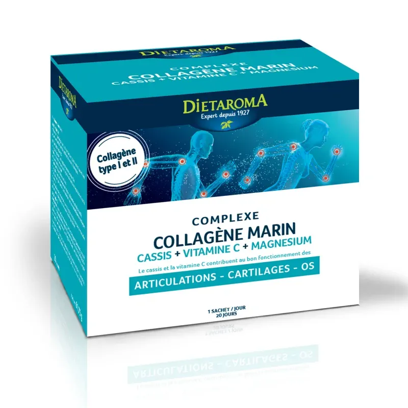 DIETAROMA COMPLEXE COLLAGÈNE MARIN 20 SACHETS