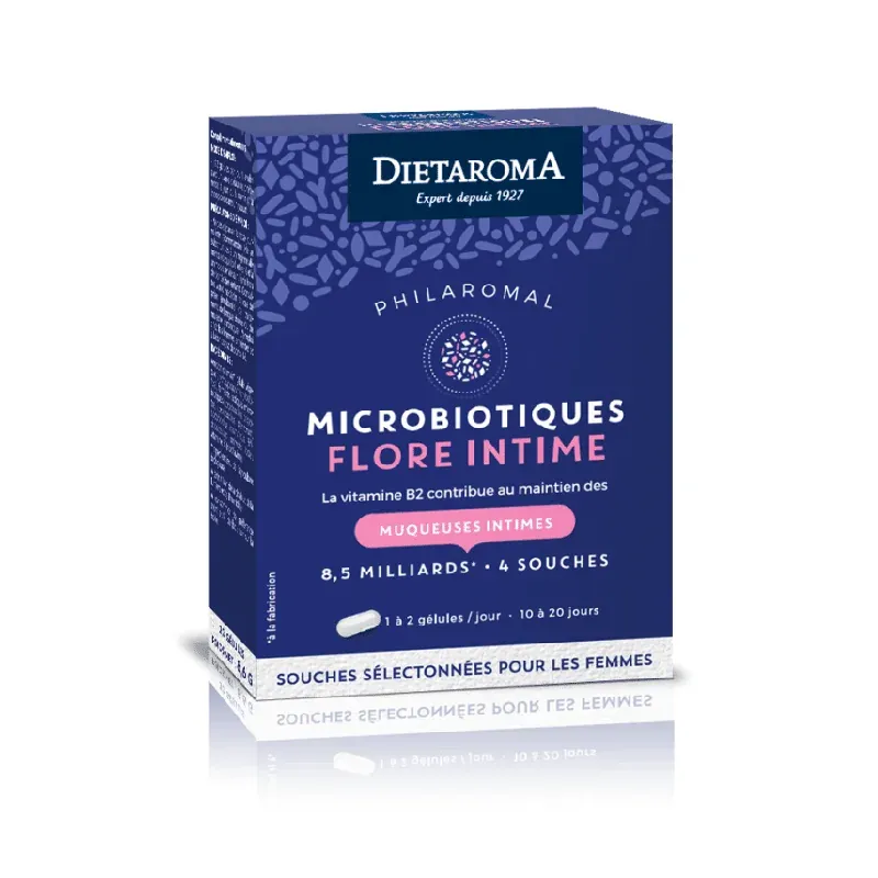 DIETAROMA MICROBIOTIQUES FLORE INTIME 20GEL