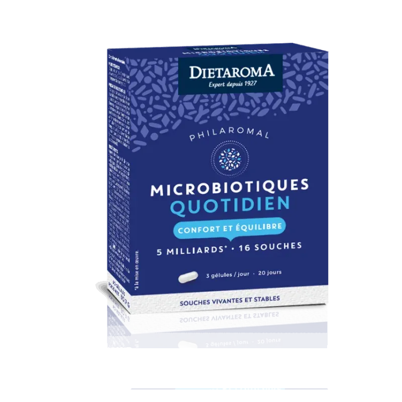 Dietaroma Philaromal Microbiotiques Quotidien 60 Gélules